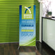 Retractable Banner Stand (33x80